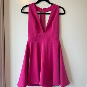 NBD x the Naven twins Pink Mini Dress